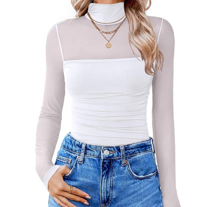Stylish Comfort Long Sleeve Bodysuit™