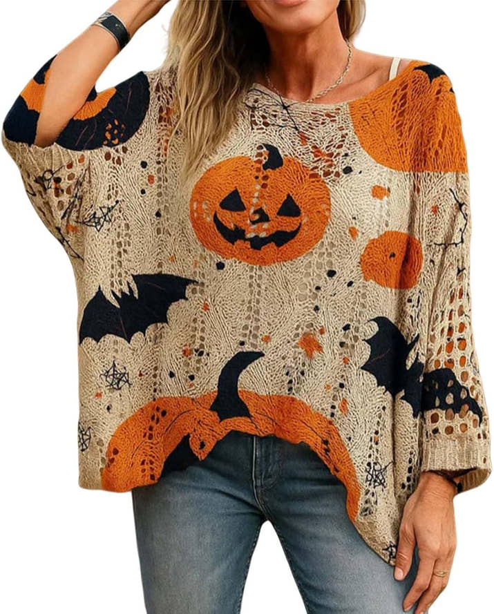 Charming Halloween Knit Pullover™