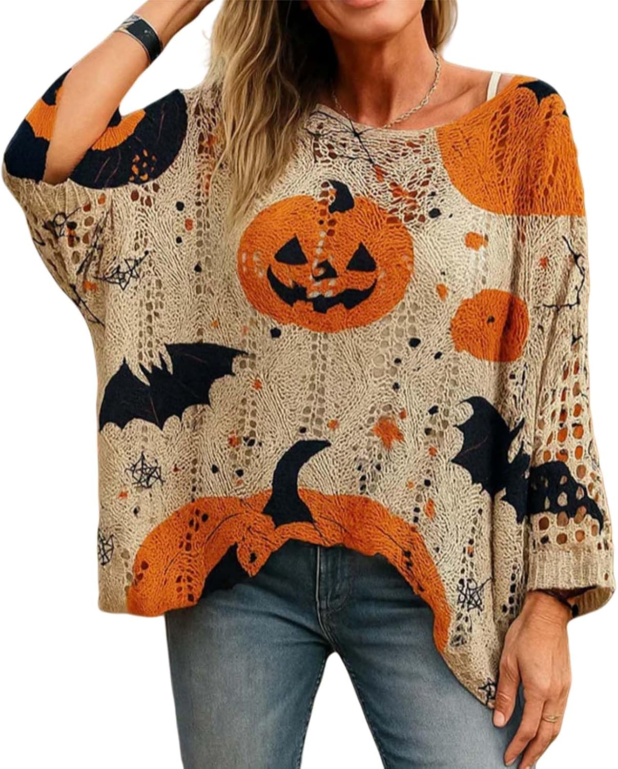 Charming Halloween Knit Pullover™