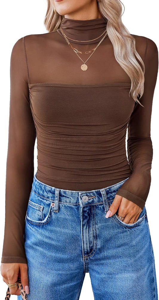 Stylish Comfort Long Sleeve Bodysuit™