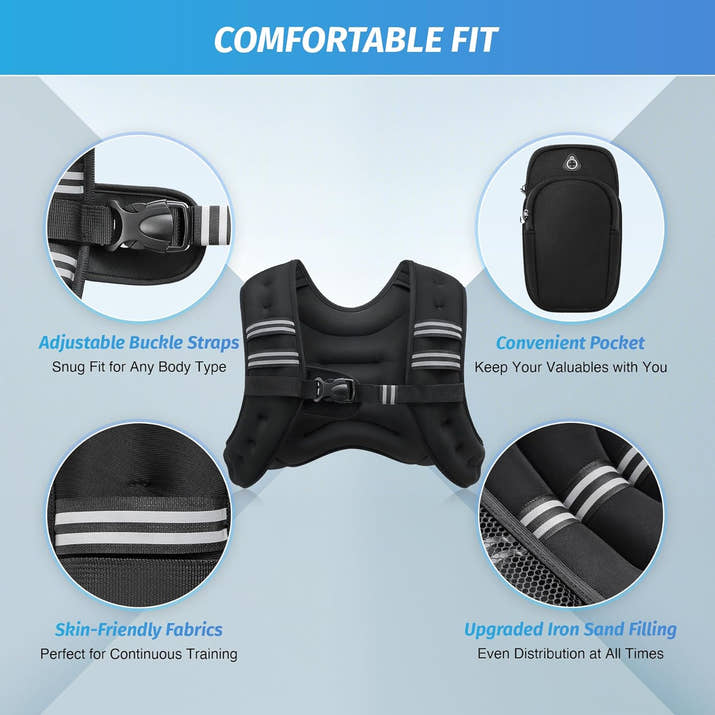 Ultimate Adjustable Weighted Vest™